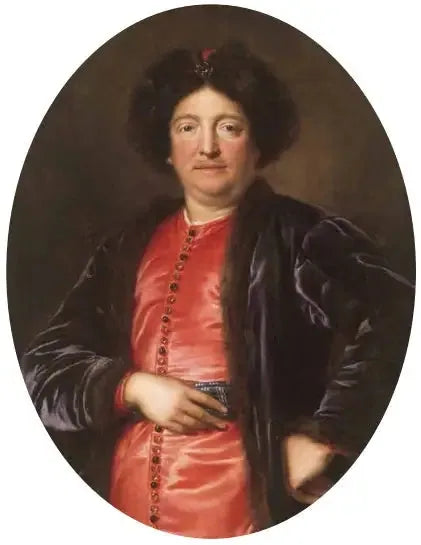 폴란드 왕 Jean II Casimir Vasa의 매우 가능성이 높은 폴란드 정장 남성 초상화 - Pierre Mignard