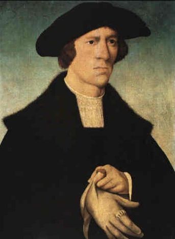 미지의 남성 초상화 - Joos van Cleve