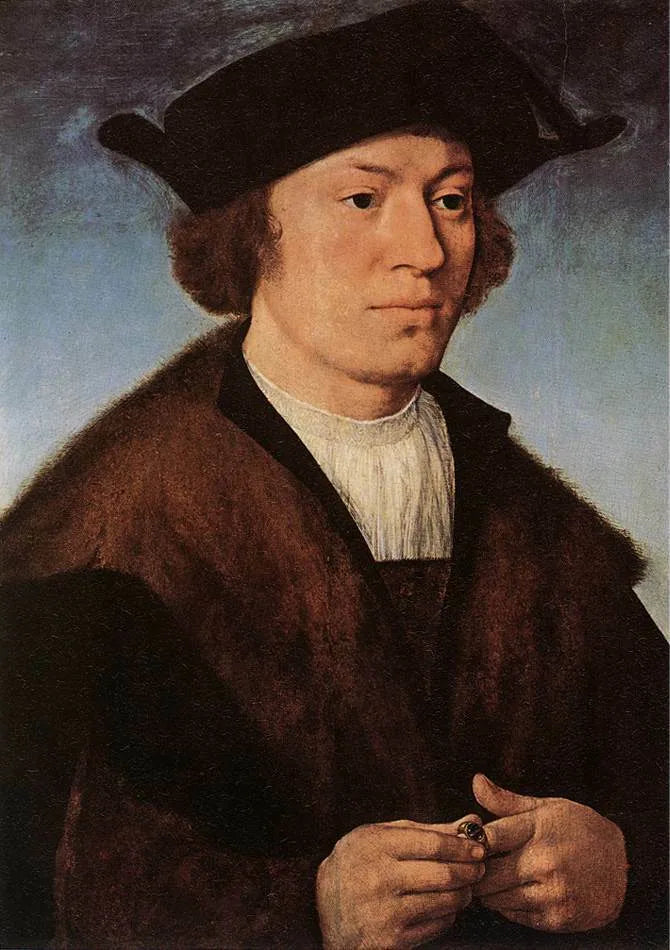 남자 초상화 - Joos van Cleve