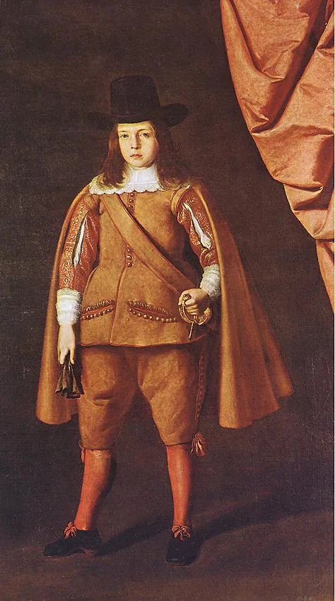 젊은 귀족의 초상화 (Juan Francisco de la Cerda Enríquez de Ribera, Marqués de Cogolludo) - Francisco de Zurbarán