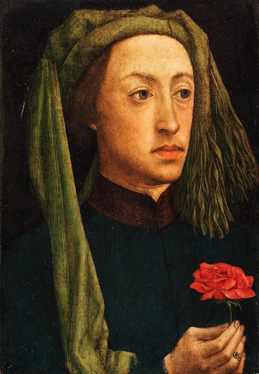 장미를 들고 있는 젊은 남성의 초상화 - 얀 반 에이크

Source:
Portrait d'un jeune homme tenant une rose rouge - Jan van Eyck