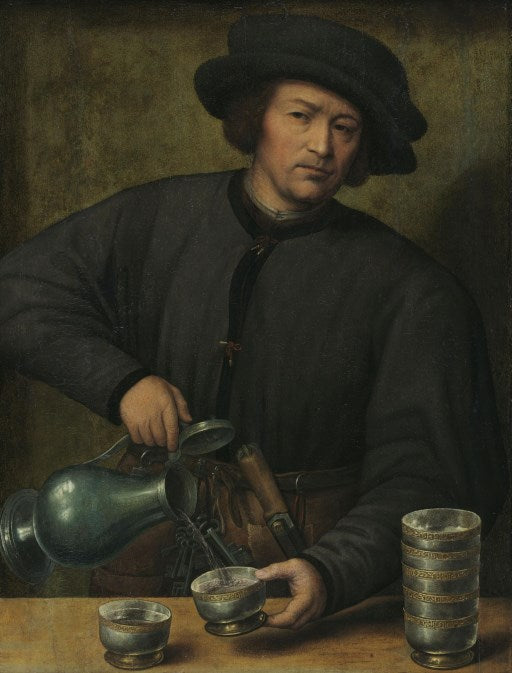 포도주 따르는 사람의 초상화 - Joos van Cleve