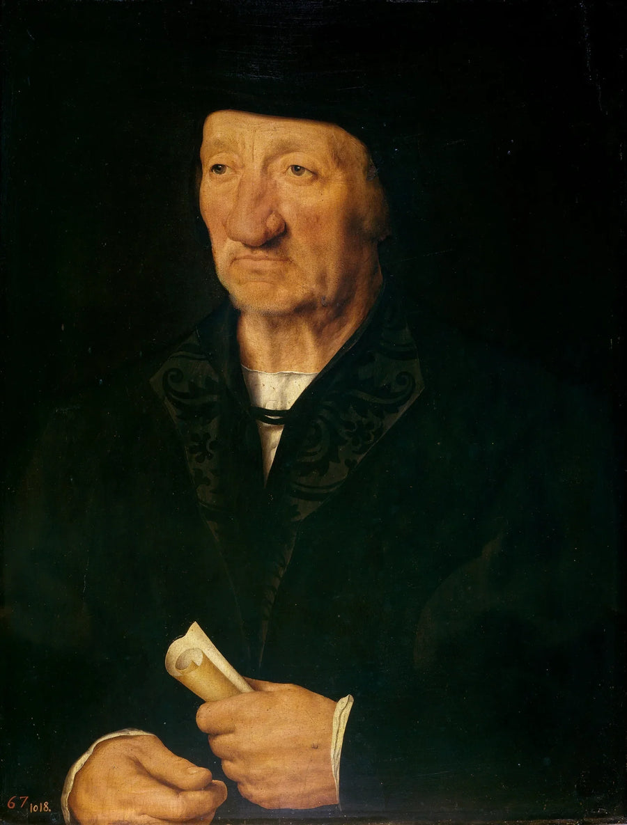 노인 초상화 - Joos van Cleve