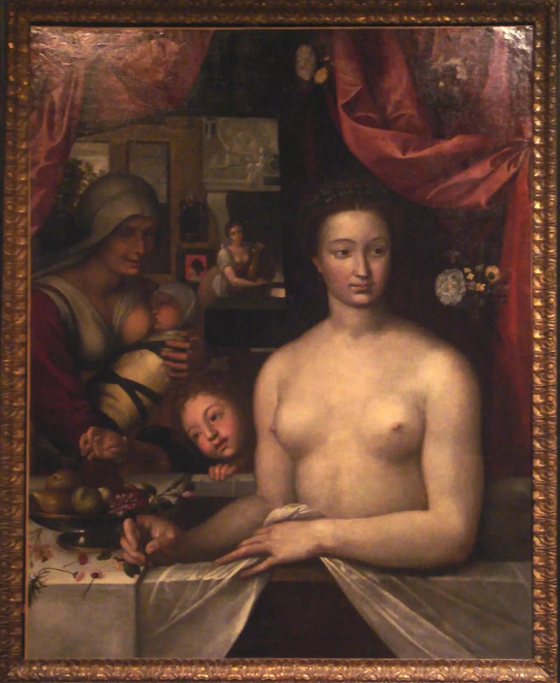 목욕하는 여인의 초상화 - 프랑수아 클루에트

Source:
Portrait d'une dame au bain - François Clouet