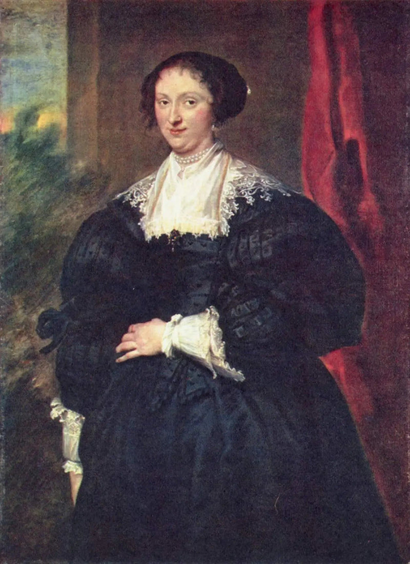 검은 드레스를 입은 여성의 초상화, 빨간 커튼 앞에 - 앙투안 반 다이크

Source:
Portrait d'une dame en noir devant un rideau rouge - Antoine van Dyck