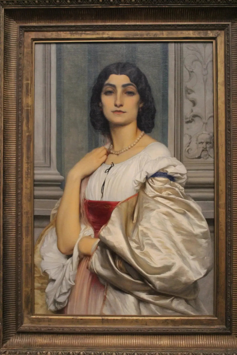 로마 여인의 초상 (라 나나) - 프레데릭 레이튼

Source:
Portrait d'une dame romaine (La Nanna) - Frederic Leighton
