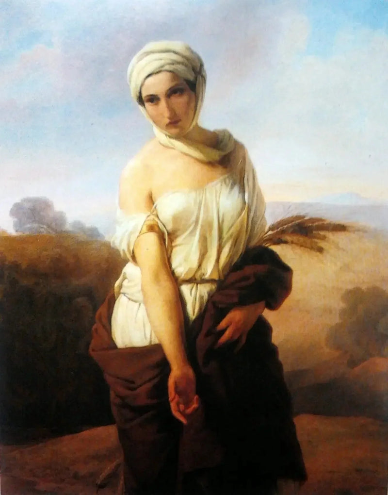 루스에 있는 여성의 초상화 - 프란체스코 하이엠

Source:
Portrait d'une femme en Ruth - Francesco Hayez