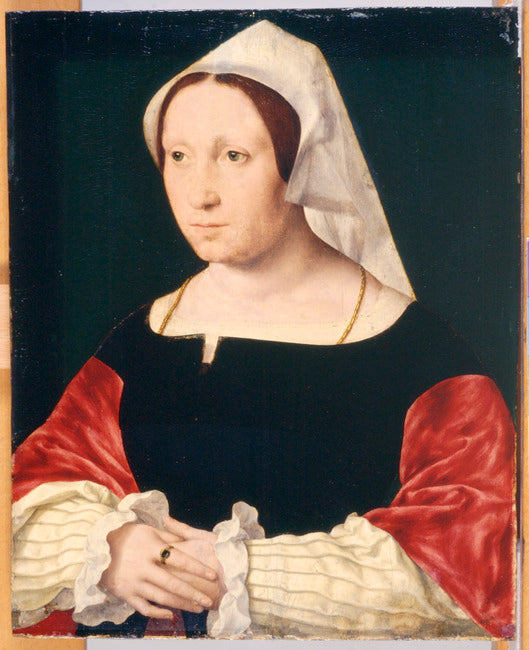 Portrait d’Anna Laurensdr. van Spangen (....1548) - Joos van Cleve - Alpha Reproduction