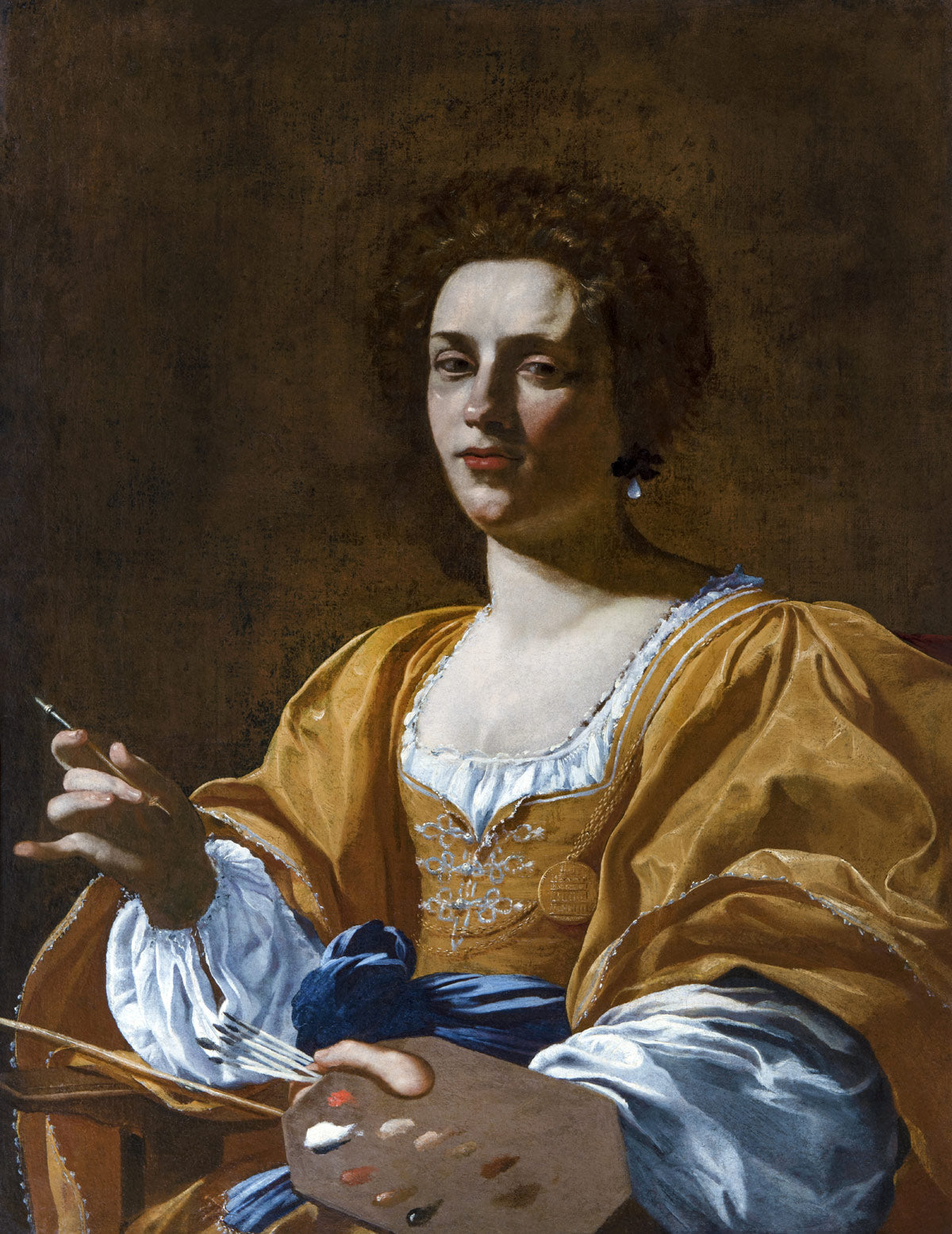 Portrait d’Artemisia Gentileschi - Simon Vouet - Alpha Reproduction