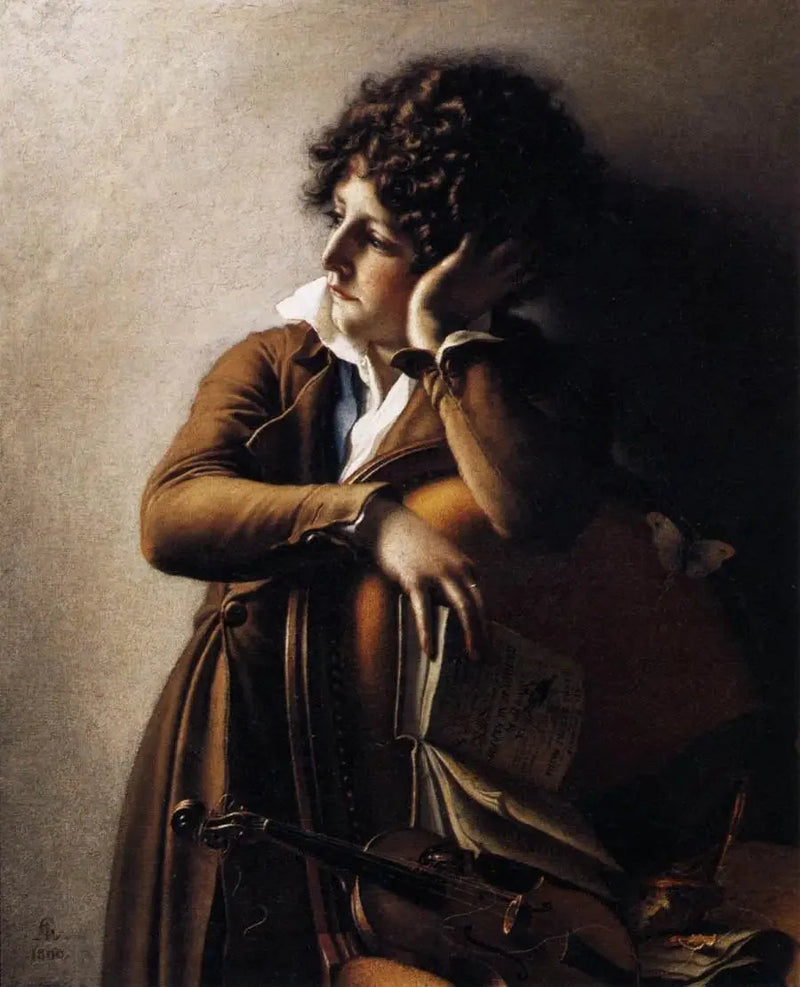 베누아 아그네스 트리오송 초상화 (1790 – 1804), 별명 « Ruhehaus » - 앙리-루이 지로데

Source:
Portrait de Benoît Agnès Trioson (1790 – 1804), surnommé « Ruhehaus » - Anne-Louis Girodet