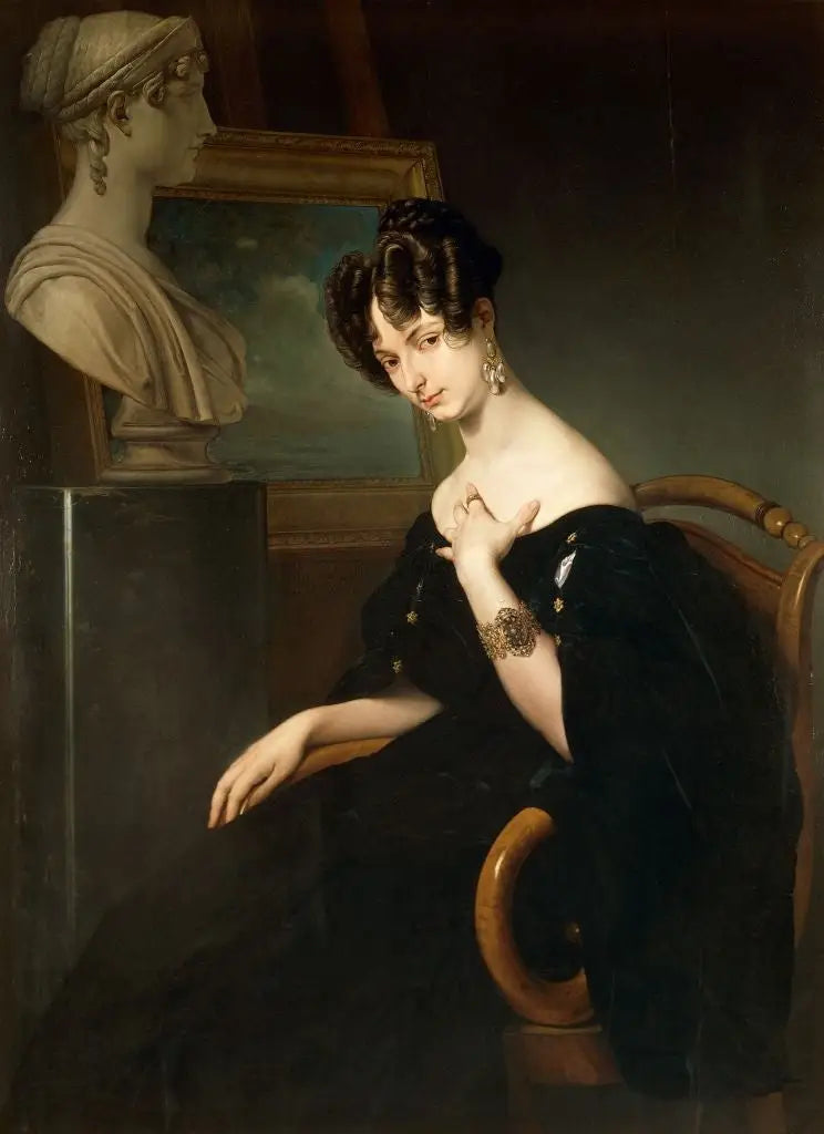 크리스틴 트리불체 드 벨지오조 초상화 - 프란체스코 하이즈

Source:
Portrait de Christine Trivulce de Belgiojoso - Francesco Hayez