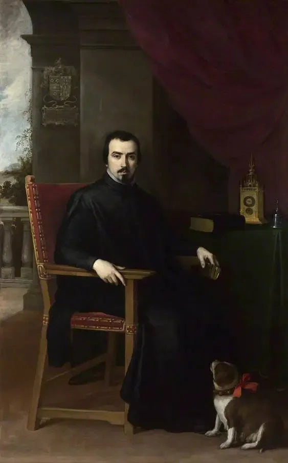 돈 후시노 데 네베 초상화 - 바르톨로메 에스테반 무리요

Source:
Portrait de Don Justino de Neve - Bartolomé Esteban Murillo