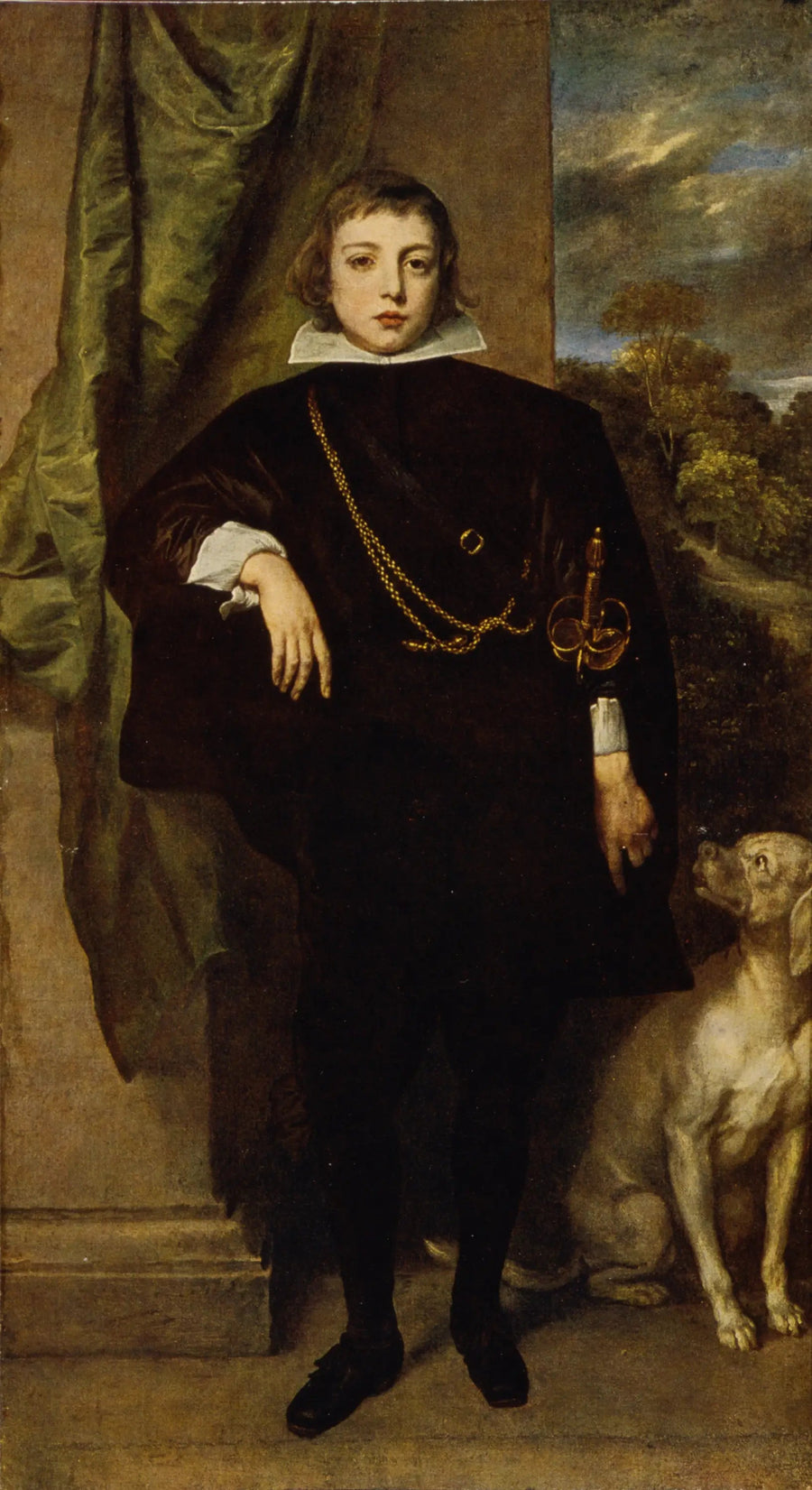 란초의 마르키스 필리포 프란체스코 데스테와 그의 개 초상화 - 앙투안 반 다이크

Source:
Portrait de Filippo Francesco d'Este, marquis de Lanzo avec son chien - Antoine van Dyck