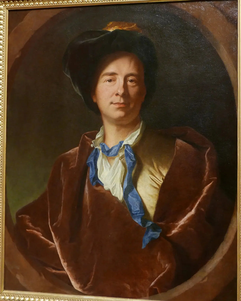 폰텔레(1657-1757) 초상화 - 하이아신트 리고