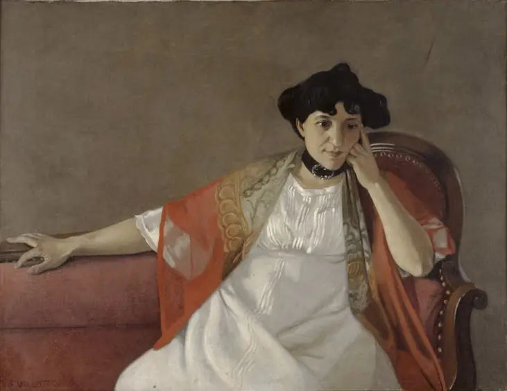 가브리엘 발로통 초상화 - 펠릭스 발로통

Source:
Portrait de Gabrielle Vallotton - Félix Vallotton