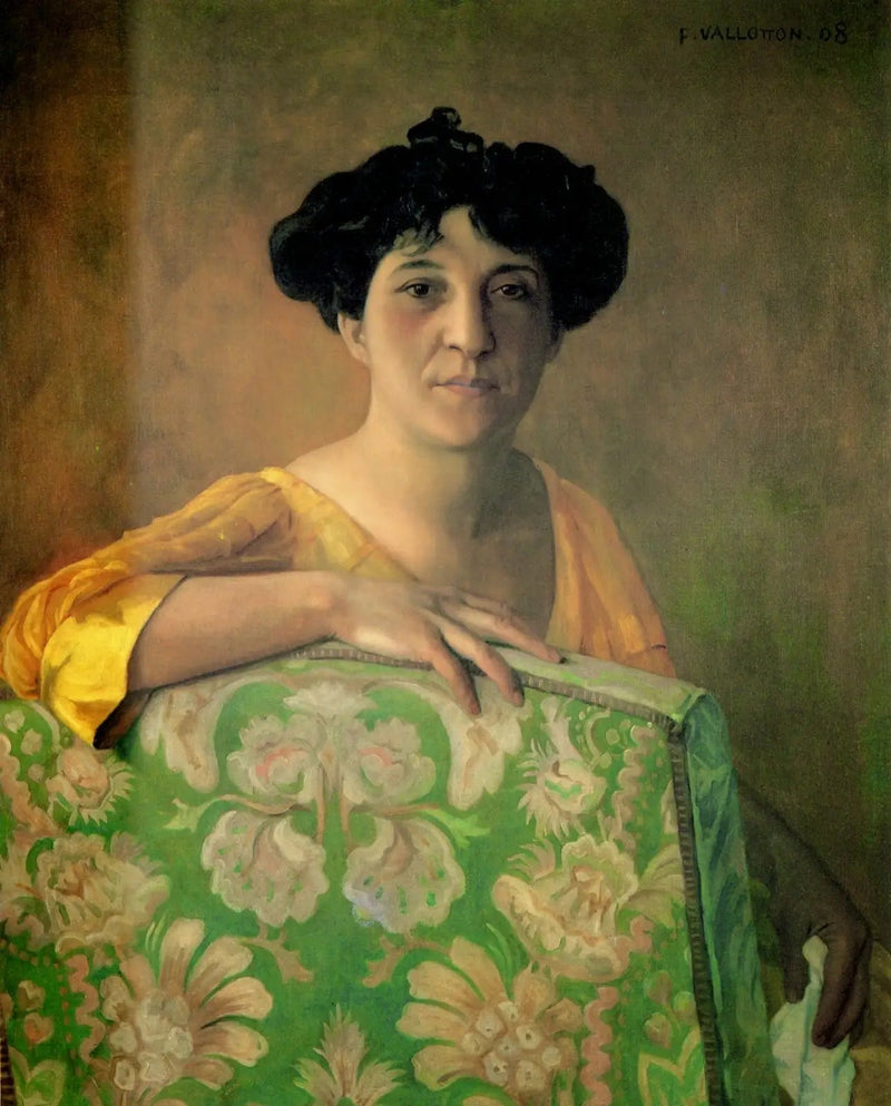 가브리엘 발로통 초상화 - 펠릭스 발로통

Source:
Portrait de Gabrielle Vallotton - Félix Vallotton