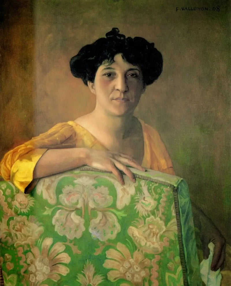 가브리엘 발로통 초상화 - 펠릭스 발로통

Source:
Portrait de Gabrielle Vallotton - Félix Vallotton