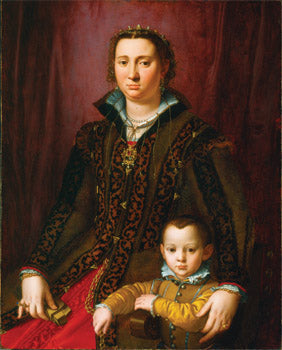 Portrait de Giovanna Chevara et Giovanni Montalvo - Bronzino - Alpha Reproduction