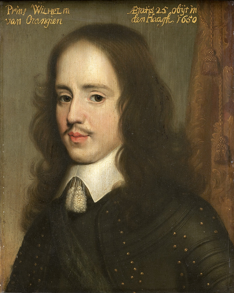 기욤 2세(1626-1650), 오렌지 공작 초상화 - 게리트 반 호른트호스트