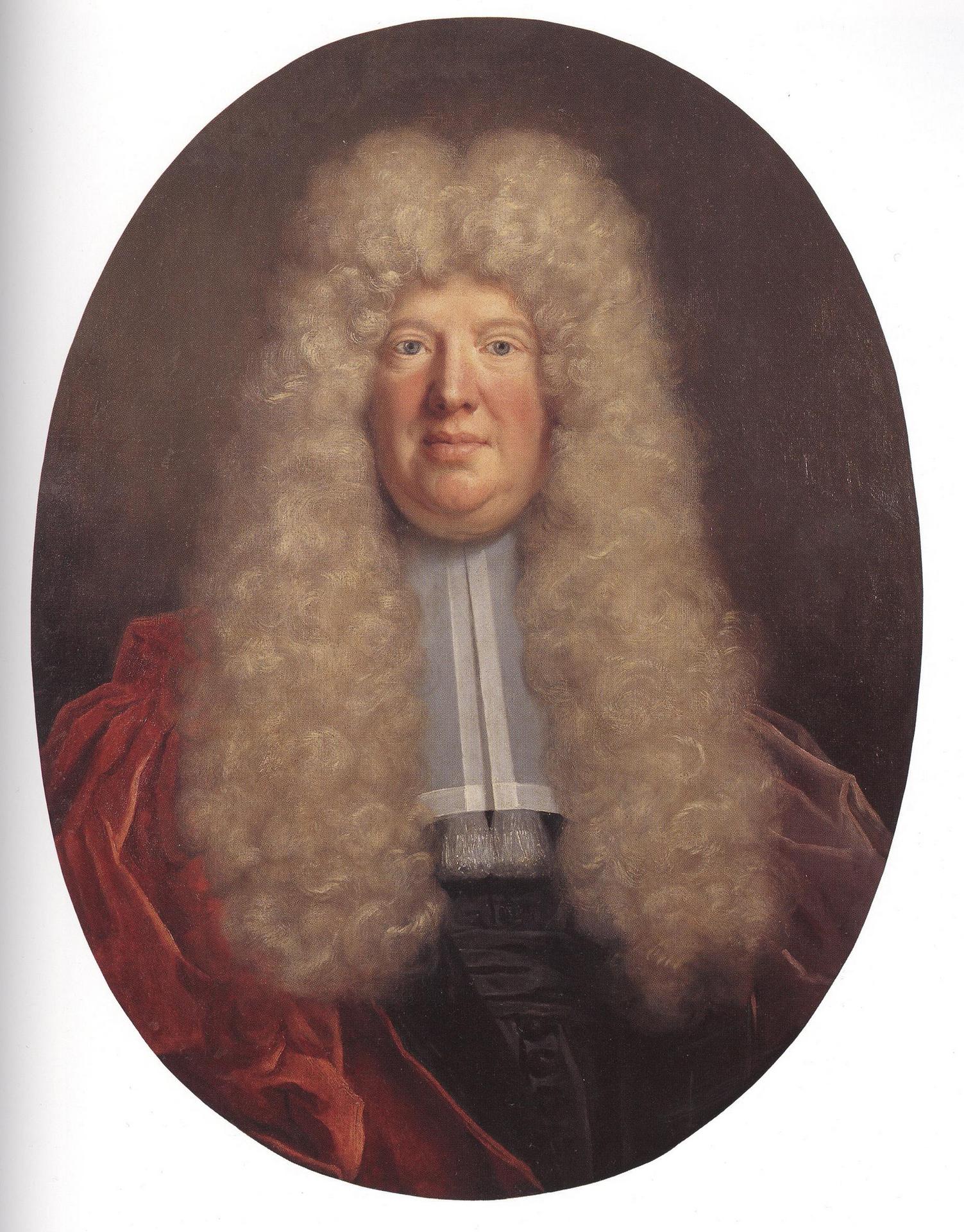 Portrait de Hiérosme d'Argouges de Rânes - Nicolas de Largillière image 1 copie de tableau peinte à la main