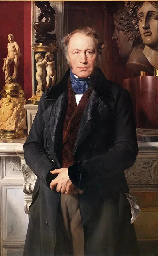 제임스 알렉산드르 백작 푸르탈레-고르지르의 초상화 - 폴 들라로슈

Source:
Portrait de James-Alexandre, comte de Pourtalès-Gorgier - Paul Delaroche