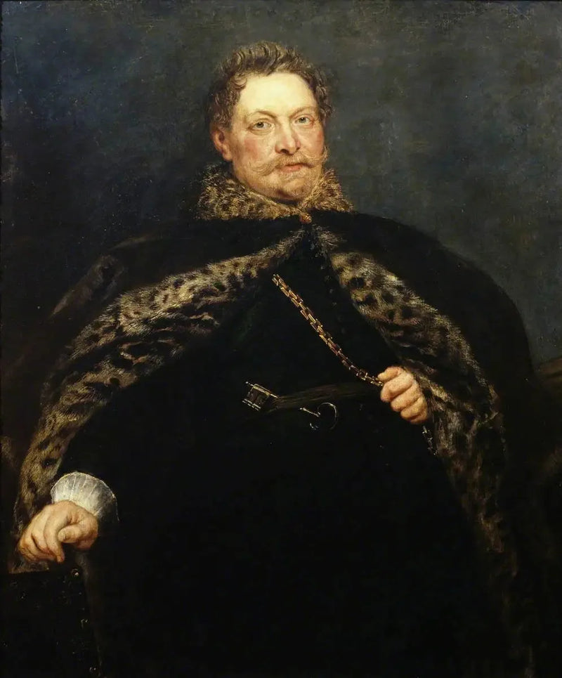 Jan van Montfort(1596-1649) 초상화 - 피터 폴 루벤스