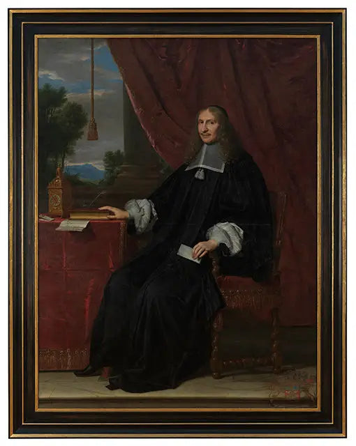 제롬 2세 르 메스트르 초상화, 책상에 앉아 있음 - 필리프 드 샹파뉴

Source:
Portrait de Jérôme II Le Maistre, assis à son bureau - Philippe de Champaigne