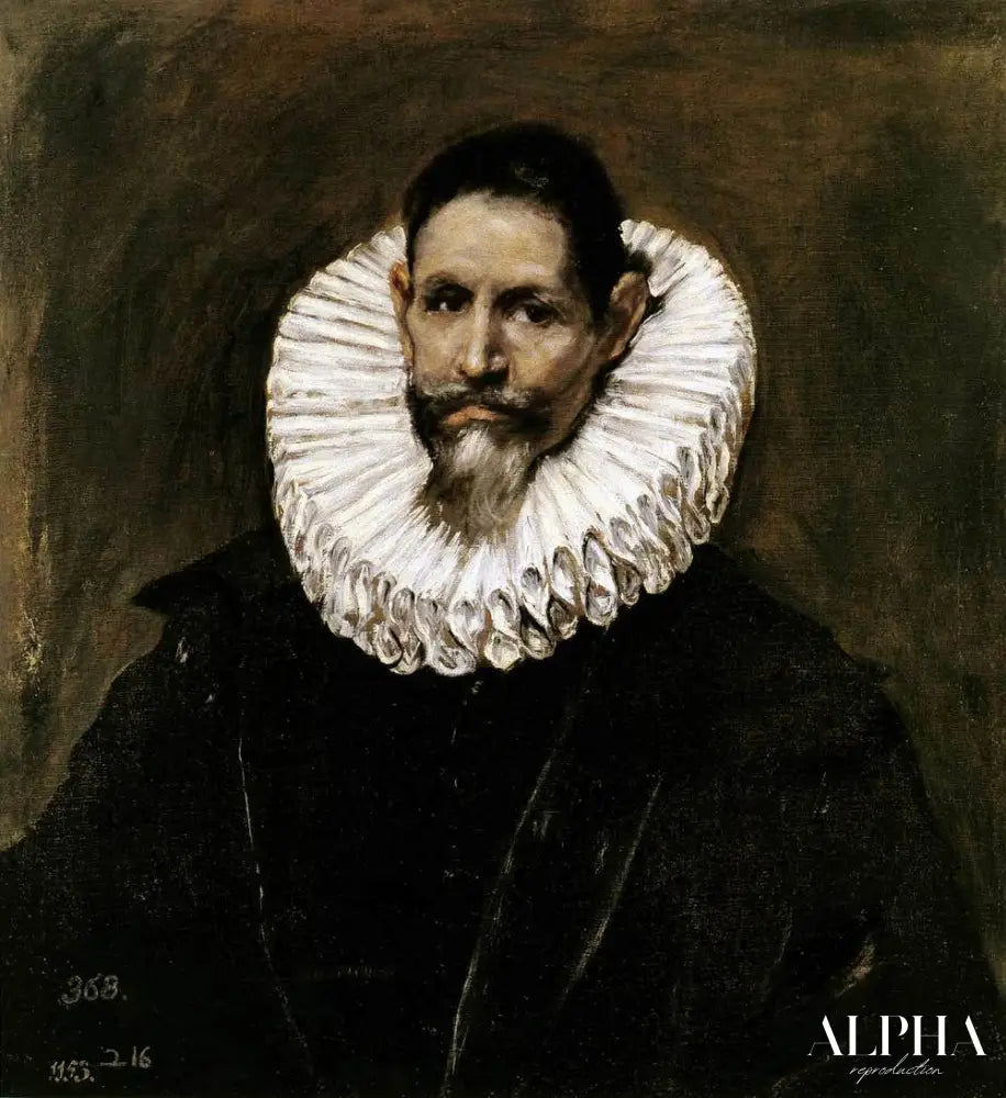 Portrait of Jeronimo de Cevallos - El Greco - Reproductions de tableaux et peintures haut de gamme