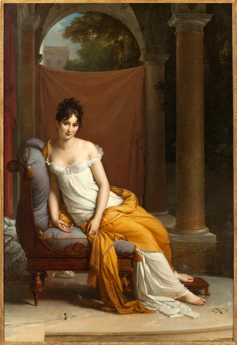 줄리엣 레카미에 초상화 - 프랑수아 제라르

Source:
Portrait de Juliette Récamier - François Gérard
