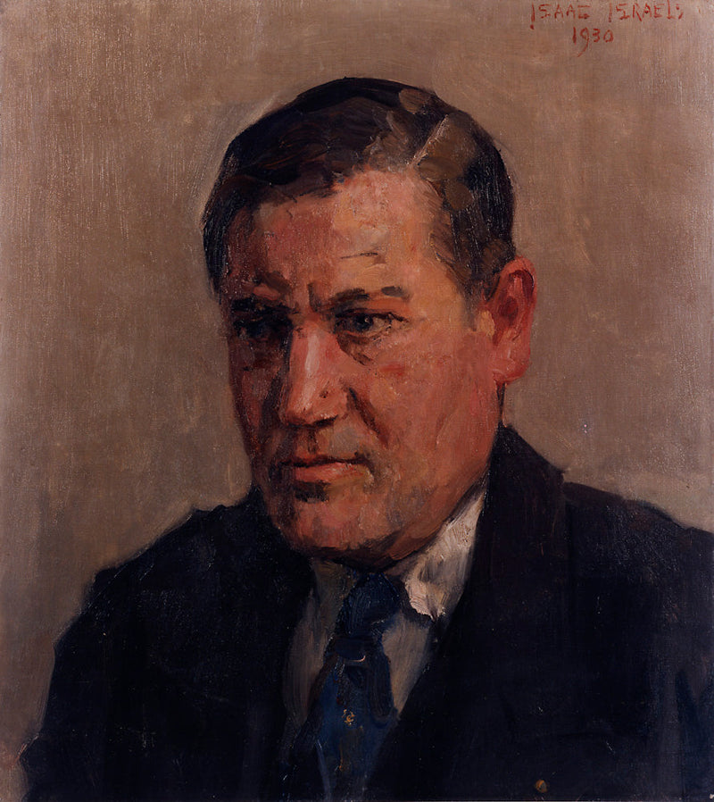 건축가 Jan Wils(1891-1972)의 초상화 - Isaac Israëls