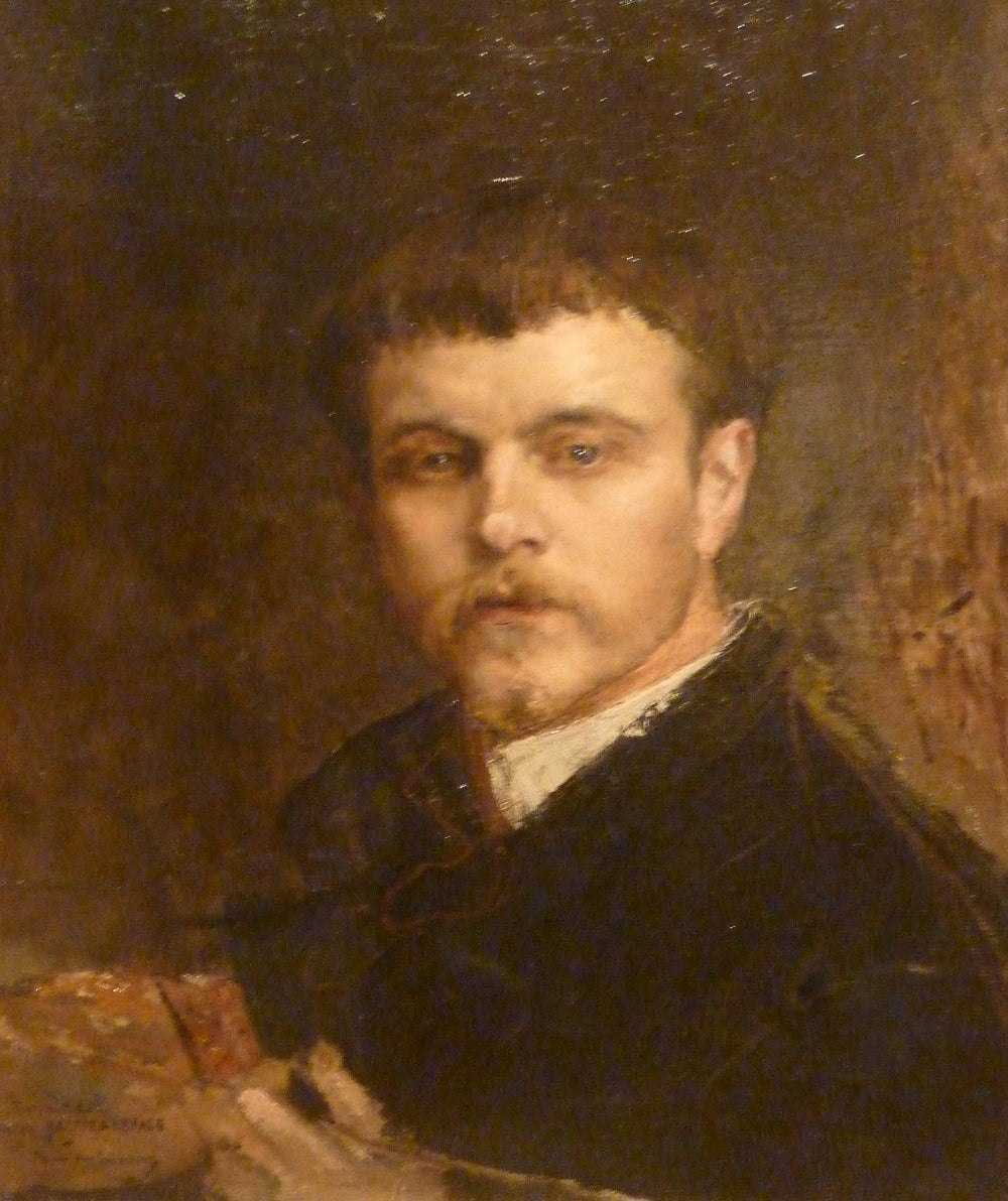 Portrait de l'artiste - Jules Bastien-Lepage image 1 reproduction artisanale de tableau