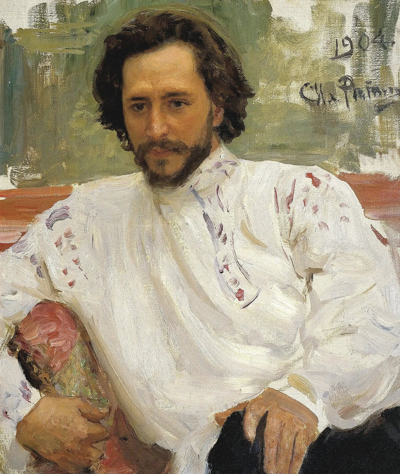 작가 레오니드 니콜라이예비치 안드레예프의 초상화 - 일리야 레핀

Source:
Portrait de l'écrivain Léonid Nikolaïevitch Andreïev. - Ilya Repin