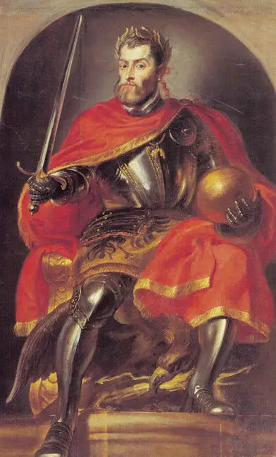 찰스 5세 황제 초상화 (포파 인트로이투스 페르디난드), 1634-1635 - 피터 폴 루벤스