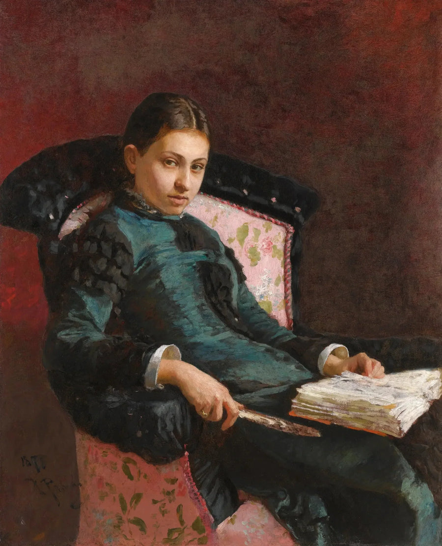 예술가의 아내 베라 레핀 초상화 - 일리야 레핀

Source:
Portrait de l'épouse de l'artiste, Vera Repin" - Ilya Repin