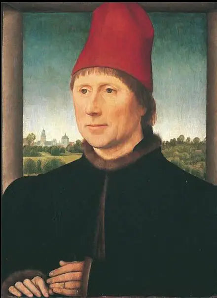 빨간 모자를 쓴 남자의 초상화 - 한스 멤링