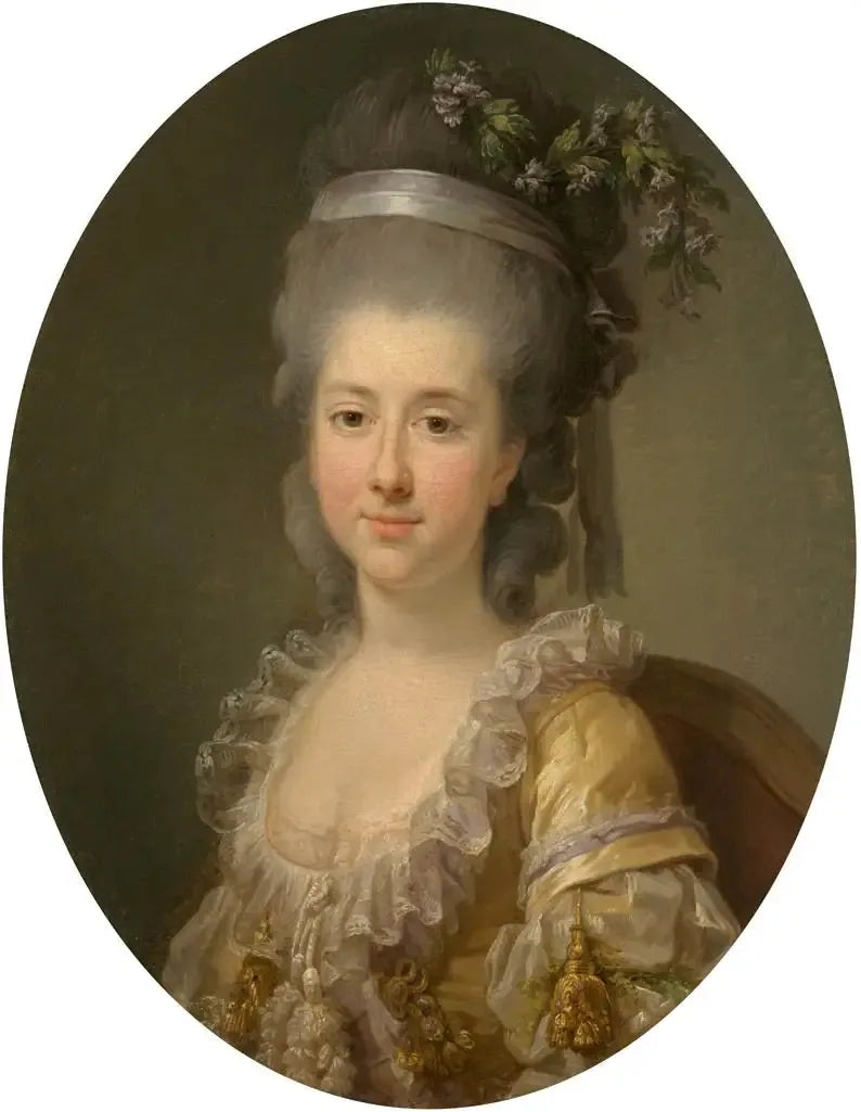 우르줄라 포토카 백작 부인 초상화, 출생 자모이슈카 (약 1750-1808/16) - 엘리자베트 비제 르 브룬

Source:
Portrait de la comtesse Urszula Potocka, née Zamoyska (vers 1750-1808/16) - Élisabeth Vigeé Le Brun