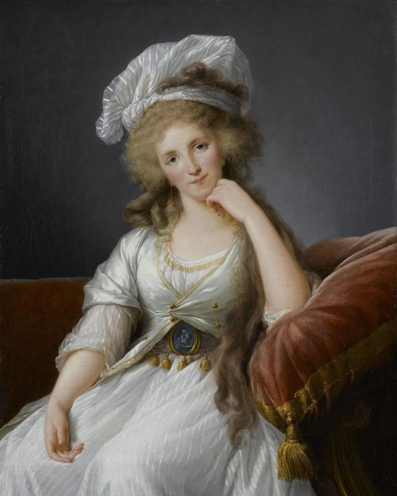 오를레앙 공작부인 초상화 - 엘리자베스 비제 르 브뤼

Source:
Portrait de la duchesse d'Orléans - Élisabeth Vigée Le Brun