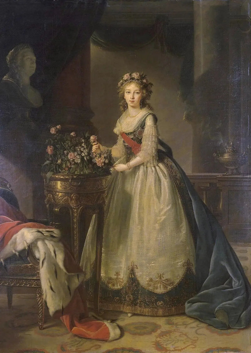 엘리자베타 알렉세예브나 대공비 초상화 - 엘리자베트 비제 르 브뤼른

Source:
Portrait de la grande-duchesse Elizaveta Alexeyevna - Élisabeth Vigée Le Brun