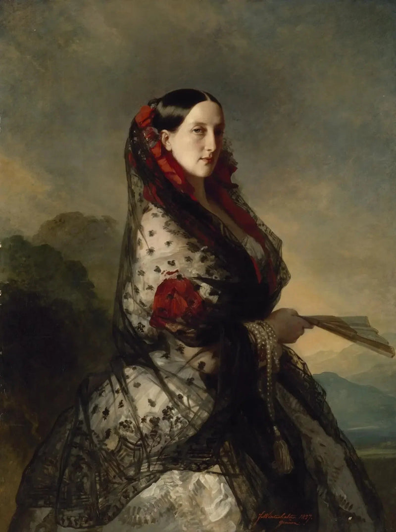 마리아 니콜라이브나 대공비의 초상화 - 프란츠 자베르 윈터할터

Source:
Portrait de la grande-duchesse Maria Nikolaïevna - Franz Xaver Winterhalter