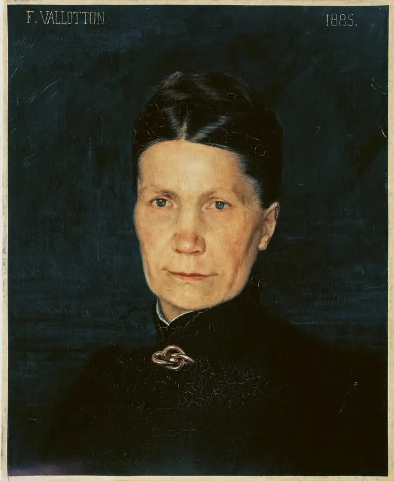 예술가의 어머니 초상화 - 펠릭스 발로통

Source:
Portrait de la mère de l'artiste - Félix Vallotton