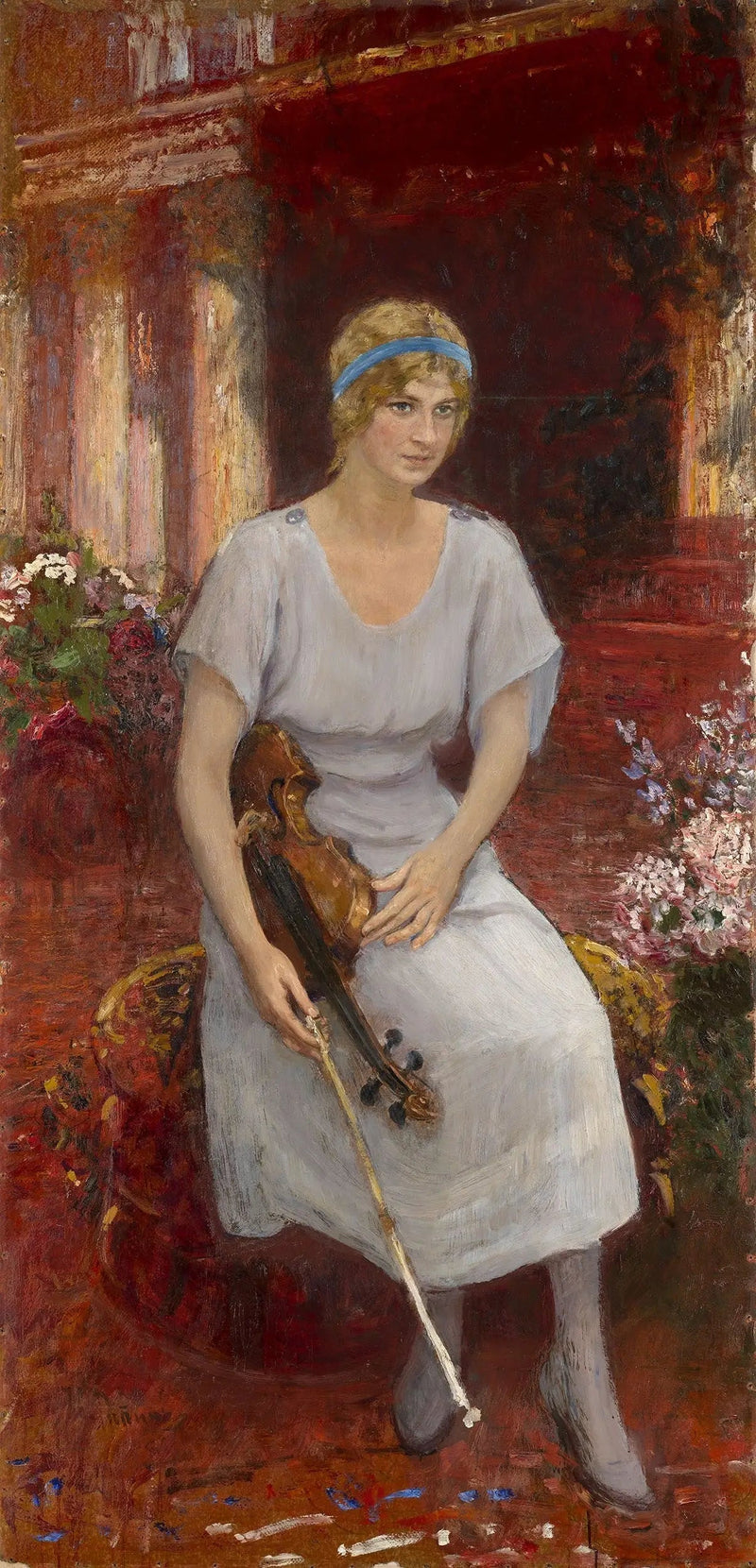 바이올리니스트 세실리아 한센 초상화 - 일리야 레핀

Source:
Portrait de la violoniste Cecilia Hansen - Ilya Repin