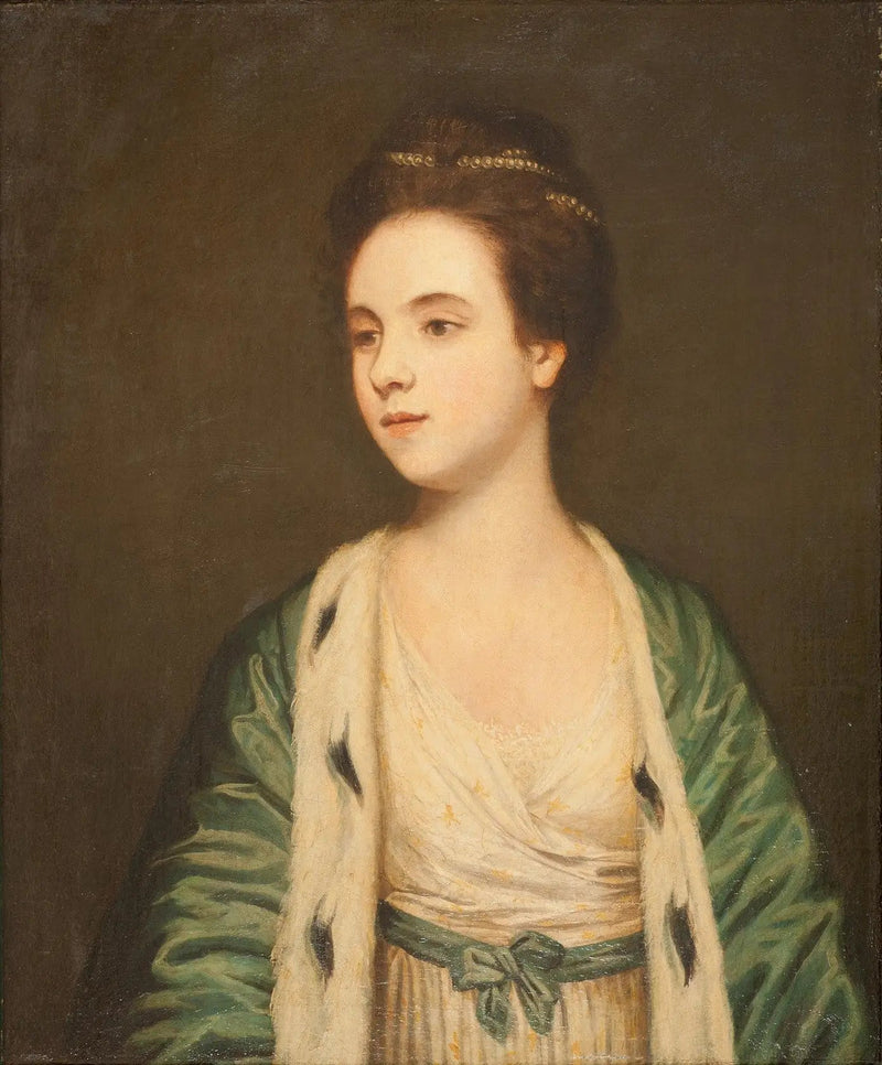 여자 Juliana Colyear Dawkins의 초상화 - Joshua Reynolds