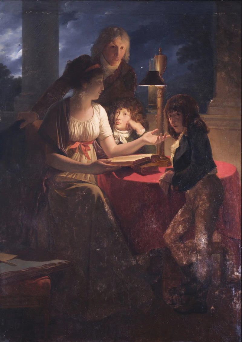 장인 헨리 오귀스트와 그의 가족 초상화 - 프랑수아 제라르

Source:
Portrait de l'orfèvre Henri Auguste et de sa famille - François Gérard