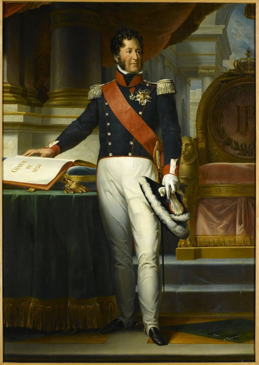 루이 필리프 1세의 초상화 - 프랑수아 제라르

Source:
Portrait de Louis-Philippe Ier - François Gérard