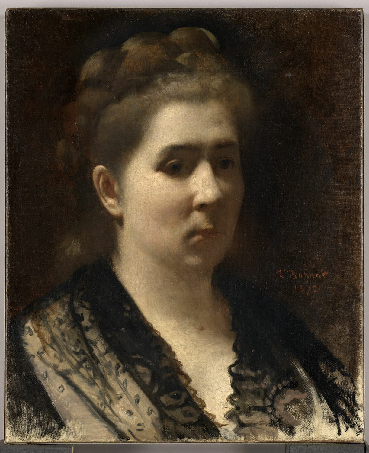 Portrait de Louise Lienhard. - Léon Bonnat