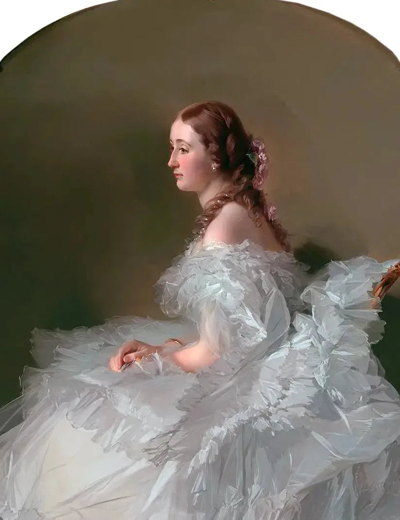 리디아 샤벨스키 초상화, 스테엘-홀슈타인 백작 부인 - 프란츠 자베르 윈터홀터

Source:
Portrait de Lydia Schabelsky, baronne Staël-Holstein - Franz Xaver Winterhalter