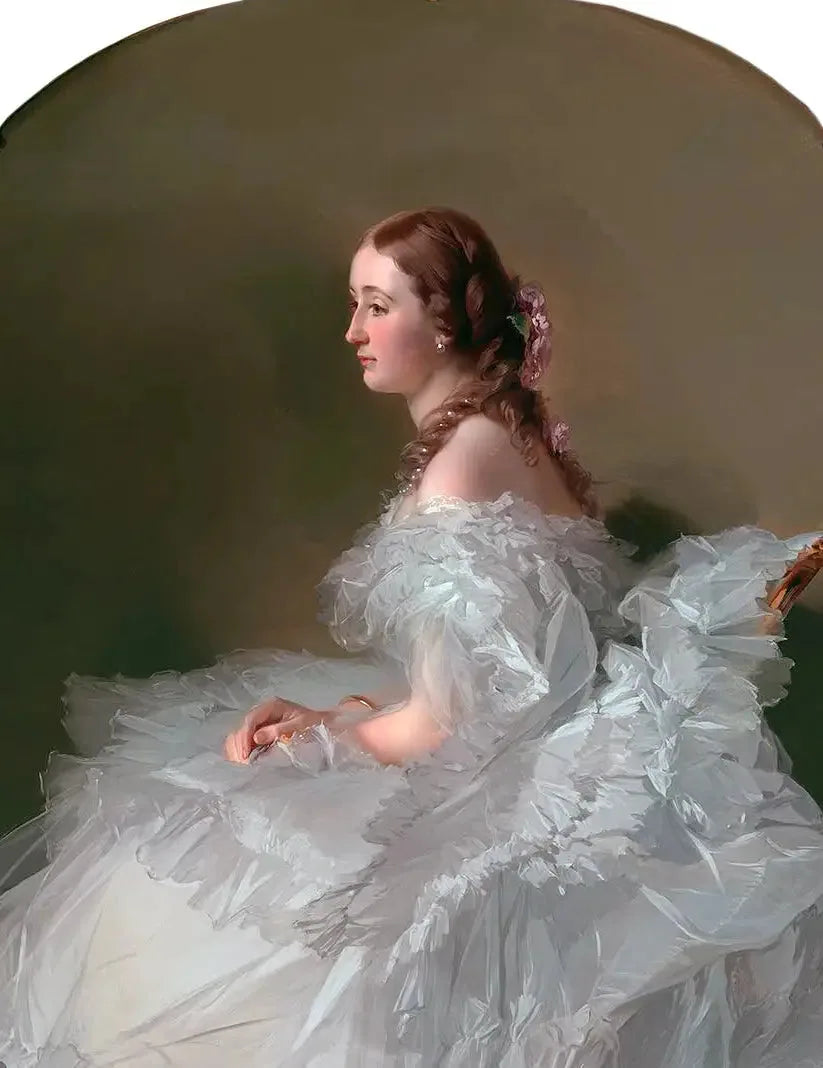 리디아 샤벨스키 초상화, 스테엘-홀슈타인 백작 부인 - 프란츠 자베르 윈터홀터

Source:
Portrait de Lydia Schabelsky, baronne Staël-Holstein - Franz Xaver Winterhalter