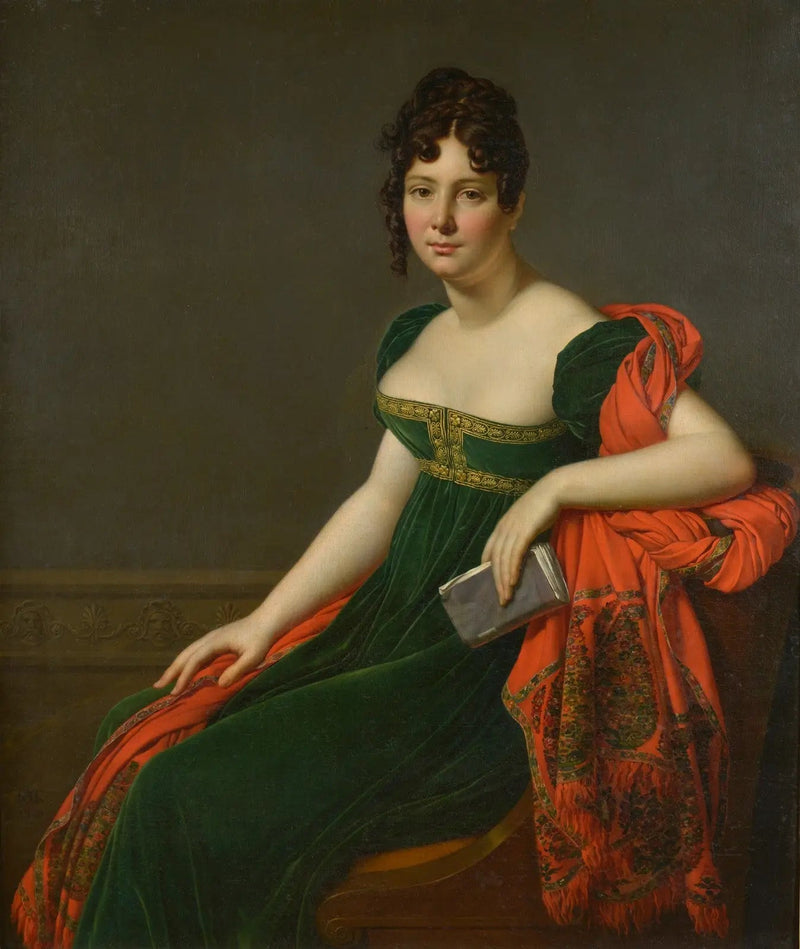 오드리앙 부인 오스티뉴 베르탱 드 보 - 앙리-루이 지로데

Source:
Portrait de Madame Augustine Bertin de Veaux - Anne-Louis Girodet
