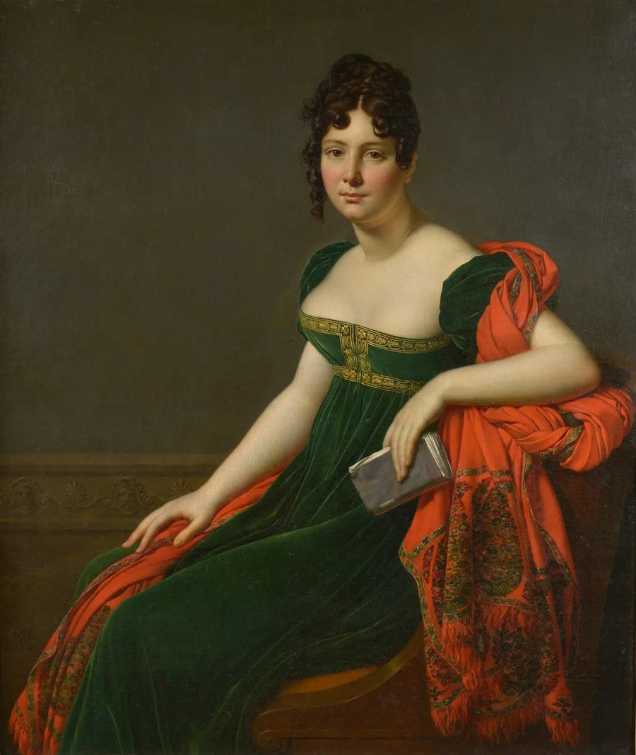 오드리앙 부인 오스티뉴 베르탱 드 보 - 앙리-루이 지로데

Source:
Portrait de Madame Augustine Bertin de Veaux - Anne-Louis Girodet