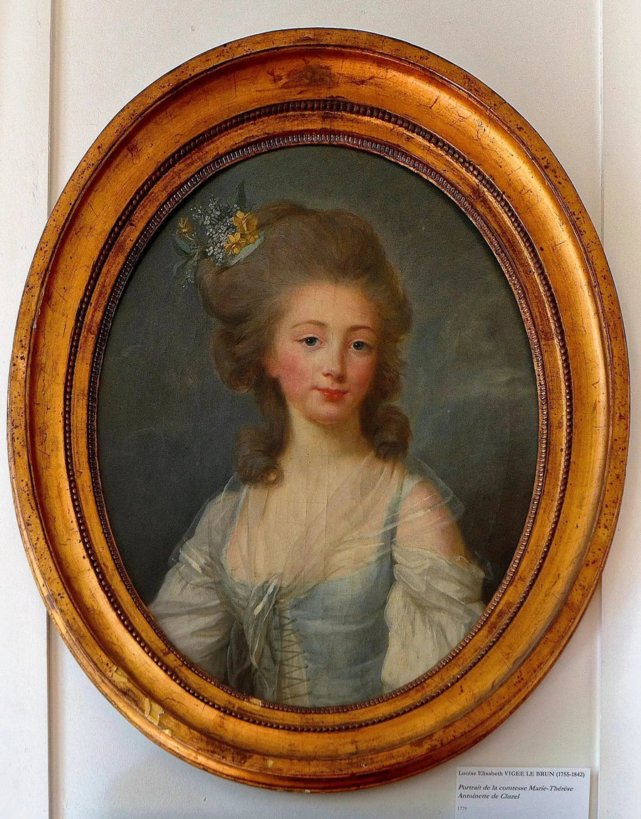 드 클루젤 부인 초상화 - 엘리자베스 비제 르 브룬

Source:
Portrait de Madame du Cluzel - Élisabeth Vigée Le Brun